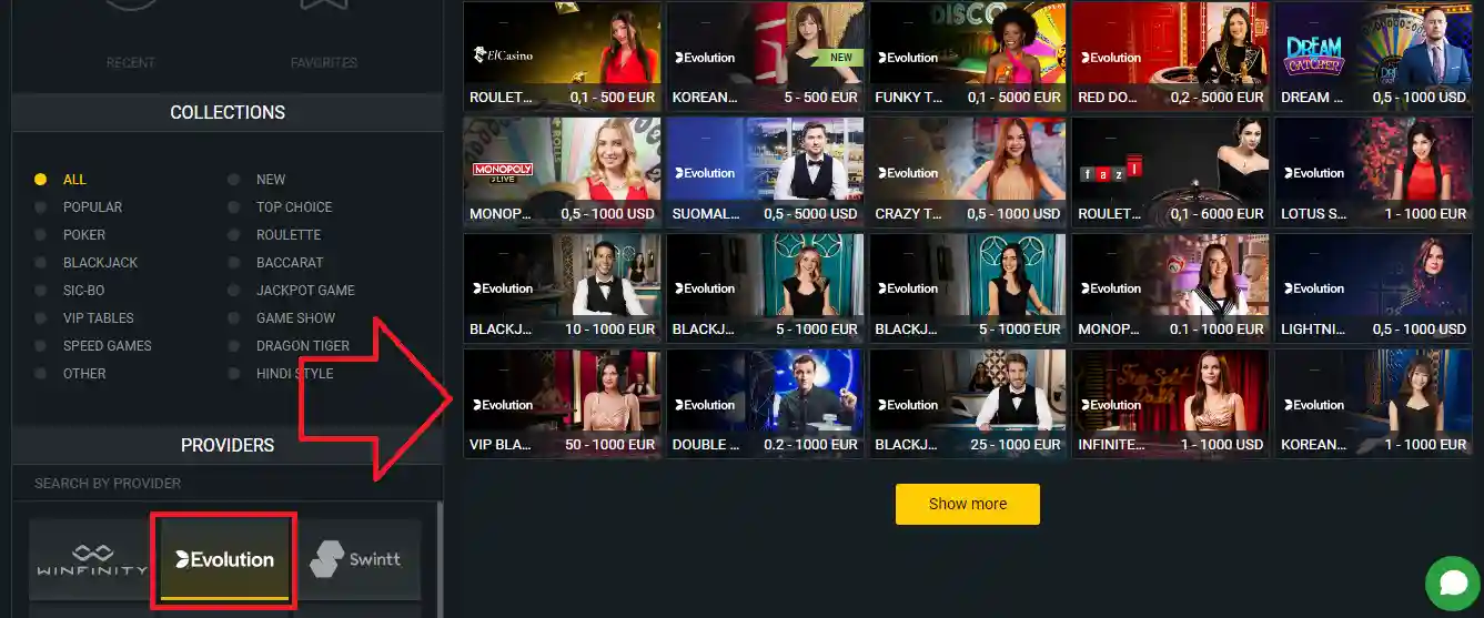Live Casino
